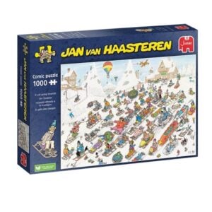 JUMBO 1000 PIECE JAN VAN HAASTEREN ITS ALL GOING DOWNHILL