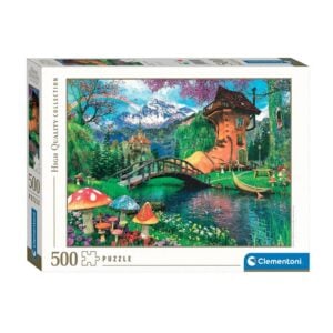 CLEMENTONI 500 PIECE THE OLD SHOE HOUSE