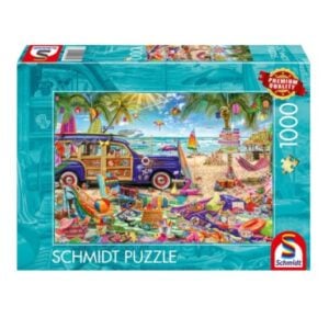 SCHMIDT 1000 PIECE A SUNNY BREAK AT THE SEASIDE
