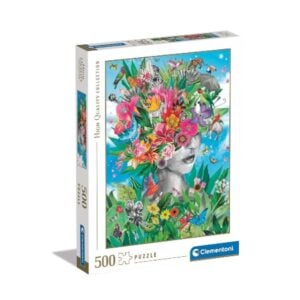 CLEMENTONI 500 PIECE HEAD IN THE JUNGLE
