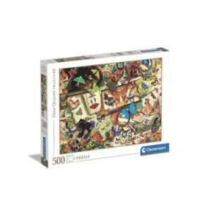 CLEMENTONI 500 PIECE THE BUTTERFLY COLLECTOR (35125)