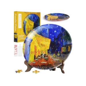 PINTOO 124 PIECE PLATE VAN GOGH CAFE TERRACE AT NIGHT