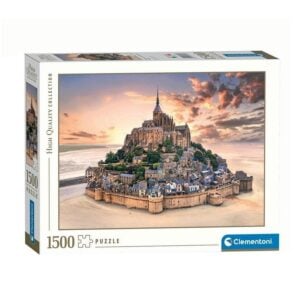 CLEMENTONI 1500 PIECE MONT SAINT-MICHEL RISING