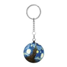 PINTOO 24PC KEYCHAIN MARBLE EARTH