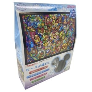 TENYO 266 PIECE DISNEY ALL STAR STAINED GLASS