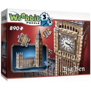 WREBBIT 890 PIECE 3D PUZZLE BIG BEN