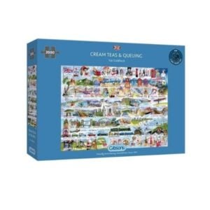 GIBSON 2000 PIECE CREAM TEAS & QUEUING