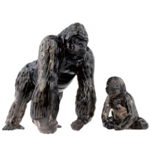 CRYSTAL PUZZLE GORILLA & BABY