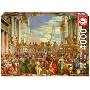 EDUCA 4000 PIECE THE WEDDING AT CANA - PAOLO VERONESE (19949)