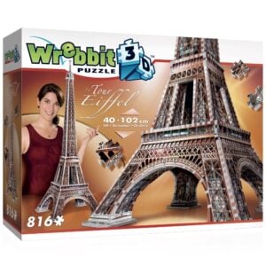 WREBBIT 816 PIECE 3D PUZZLE EIFFEL TOWER