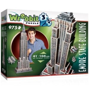 WREBBIT 975 PIECE 3D PUZZLE EMPIRE STATE BUILDING