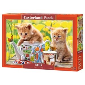 CASTORLAND 500 PIECE TEA TIME KITTENS