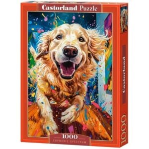 CASTORLAND 1000 PIECE EUPHORIC SPECTRUM (GOLDEN RETRIEVER)