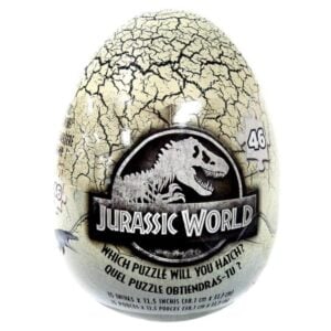 JURASSIC WORLD 46 PIECE EGG PUZZLE