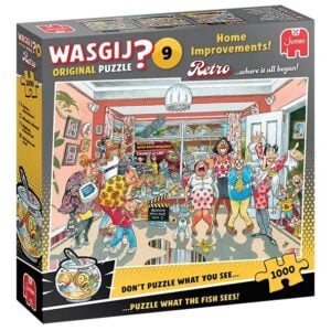 WASGIJ RETRO ORIGINAL 1000 PIECE #9 HOME IMPROVEMENTS