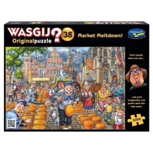 WASGIJ 1000 PIECE ORIGINAL 38 MARKET MELTDOWN