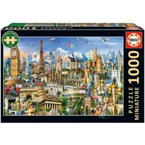 EDUCA 1000 PIECE MINIATURE SYMBOLS OF EUROPE (#20248)