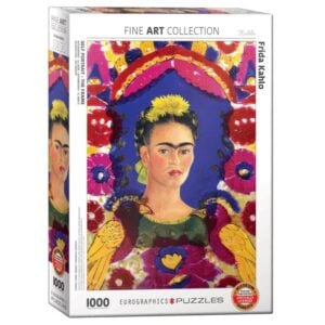 EUROGRAPHICS 1000 PIECE FRIDA KAHLO SELF PORTRAIT