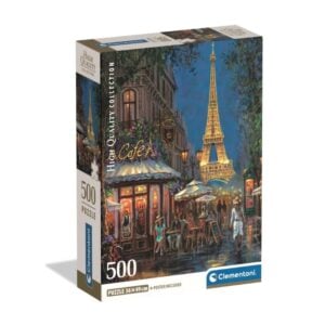 CLEMENTONI 500 PIECE NIGHT AT THE EIFFEL CAFE