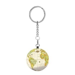 PINTOO 24PC KEYCHAIN WOODEN GLOBE