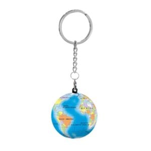 PINTOO 24PC KEYCHAIN BLUE GLOBE
