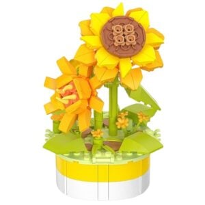 PINTOO MINI BRICKS POTTED PLANT SUNFLOWER