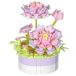 PINTOO MINI BRICKS POTTED PLANT LOTUS
