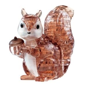 CRYSTAL PUZZLE 3D SQUIRREL