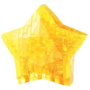 CRYSTAL PUZZLE 3D YELLOW STAR