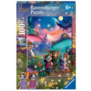 RAVENSBURGER 100 PIECE XXL THE ENCHANTING MUSHROOM TOWN