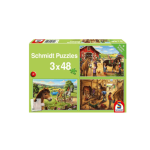 SCHMIDT 3x48 PIECE MY FAVOURITE HORSES