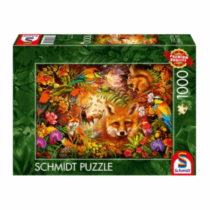 SCHMIDT 1000 PIECE FLOWERS FUR AND FEATHERS