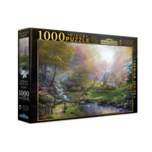 HARLINGTON 1000 PIECE THOMAS KINKADE A MOTHER'S PERFECT DAY